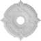 Ekena Millwork Attica Thermoformed PVC Ceiling Medallion (Fits Canopies up to 5 5/8"), 16"OD x 3 1/2"ID x 1"P CMP16AT - alternate 3